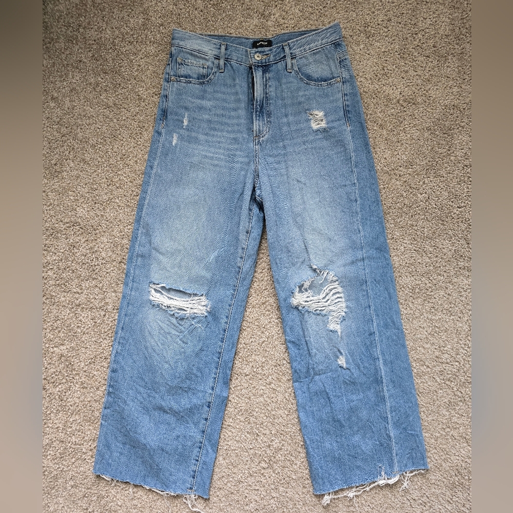 Women's 6R Wide Leg Express Jeans